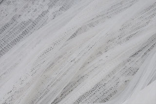 Off shoulder halter mesh flower applique mini dress