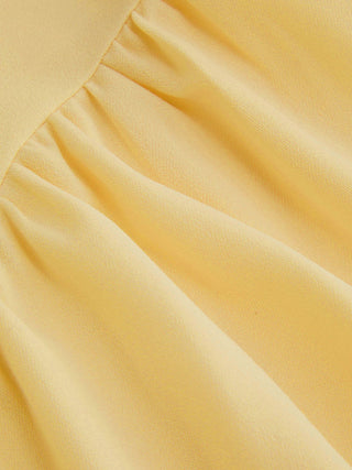 Grad Dresses Cute Summer Dresses Party Dress For Party New Years Holiday Dress Valentine rush outfits special occasion dresses Woven Sculptural Boat Neck Bowknot Bubble Hem Mini Dress For Date