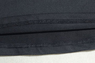 Long sleeve mesh patchwork maxi dress