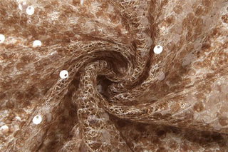 U neck glitter mesh cami top