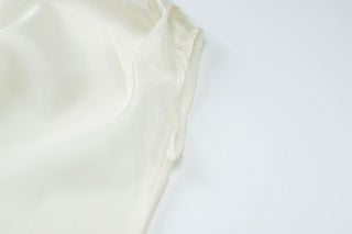 Off shoulder see through ruched top