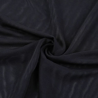 Mesh ruffle slit ruched square neck cami maxi dress