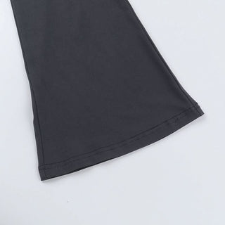Irregular hollow out one shoulder solid jumpsuit