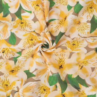 Halter self tie flower print backless top