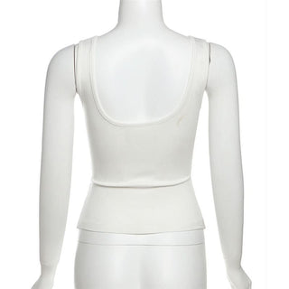 Ruched v neck hollow out knotted solid cut out top