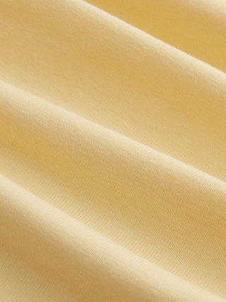 Cotton-blend V-neck Ruched Tank Top