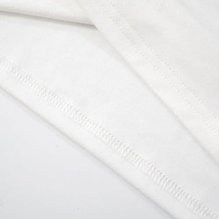 U neck letter print contrast tank mini dress