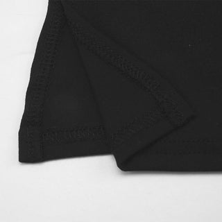 Solid slit backless tube top