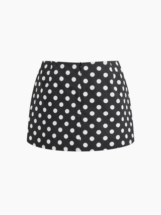 Cotton Low Rise Split Skort