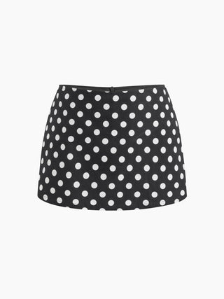 Cotton Low Rise Split Skort