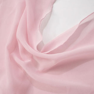 Cowl neck long sleeve chiffon see through mini dress