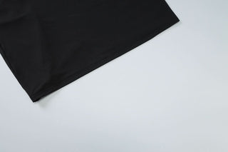 High neck slit sleeveless maxi dress