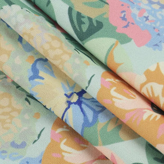 Flower print backless tube top