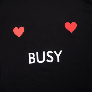 Short sleeve letter pattern top