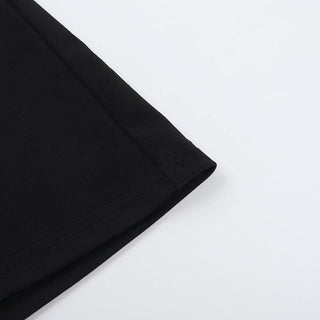 U neck solid backless cami mini dress