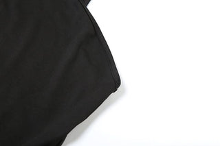 Crewneck button solid maxi skirt set