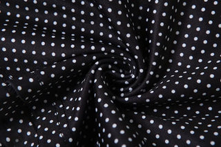 Self tie polka dot hollow out v neck cut out top