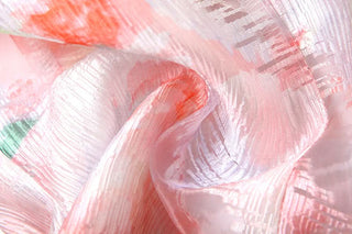 Print zip-up backless contrast tube top