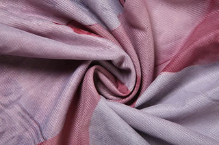 Cowl neck print contrast backless tank top