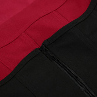 Square neck corset 2 piece tank top