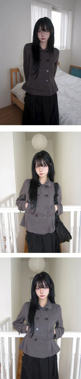 MADE Line Pintuck Trench Jacket - 3 colors