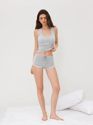 Built-in Bra Square Neck Tank Top