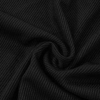 Button ribbed short sleeve round neck bodysuit