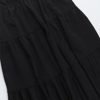 Ruched deep v neck backless cami maxi dress