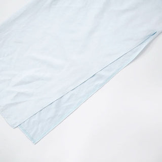 Lace patchwork slit cami mini dress