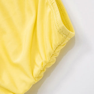 Halter flower applique hollow out maxi skirt set