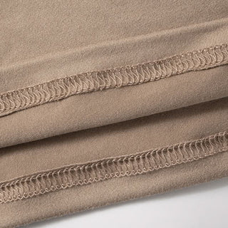 Crewneck ruched short sleeve high rise pant set