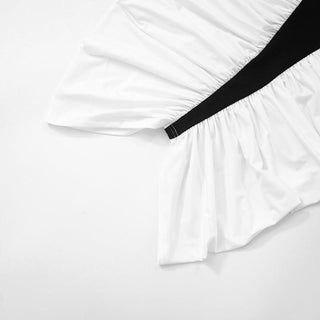 Halter ruched backless midi dress