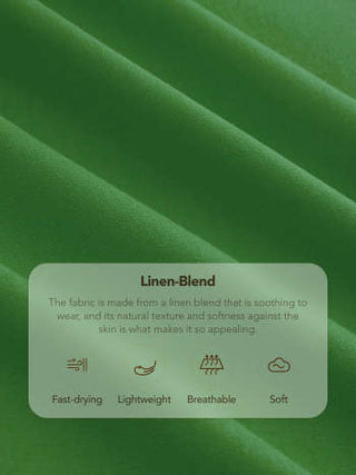 Linen-blend Linen-blend Boat Neck Tie Side Knotted Split Tank Top For Vacation