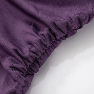 Cowl neck knotted ruched backless top