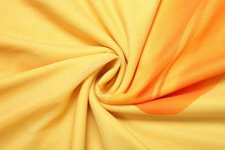 Flower print gradient maxi skirt