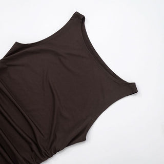 Sleeve mesh patchwork ruched mini dress