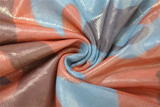 Halter hollow out contrast star applique cut out maxi dress