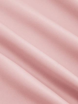 Satin Square Neck Ruched Lace Maxi Dress