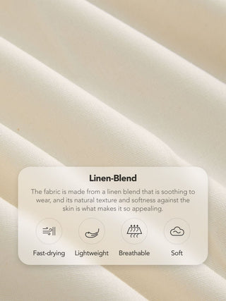 High Rise Linen Trousers