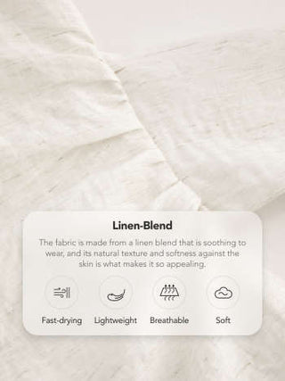 Linen-blend Boat Neck Solid Knotted Backless Mini Dress