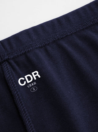 Knit Fabric CDR Low Rise Micro Shorts  For Daily Casual