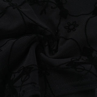 Lace hem v neck beaded ruched cami top