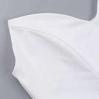 Lace sweetheart neck corset solid tube top