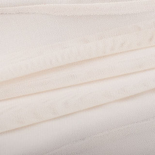 Mesh letter print contrast tube top