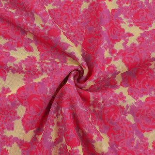 Cross back self tie cowl neck print mini dress