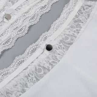 Halter self tie lace hem bowknot maxi skirt set