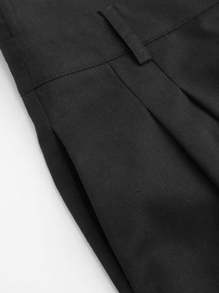 High Rise Linen Trousers