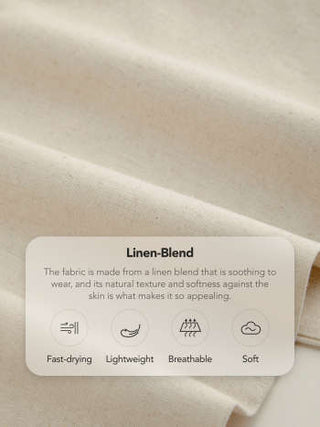Linen-blend Linen-blend V-neck Dolman Sleeve Blazer Vest For Work