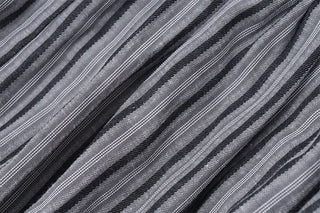 Striped halter ruched smocked maxi dress