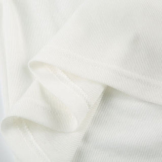 Cowl neck ribbed sleeveless solid top